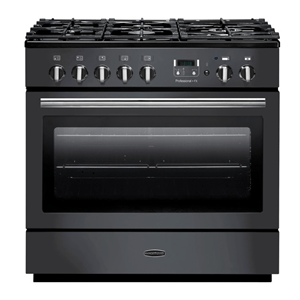 Rangemaster PROP90FXDFFSL/C Professional Plus FX 90cm Dual Fuel Range Cooker - Slate