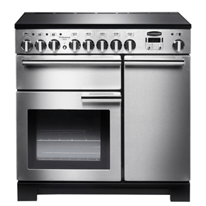 Rangemaster PDL90EISS/C Professional Deluxe 90cm Induction Range Cooker - Stainless Steel