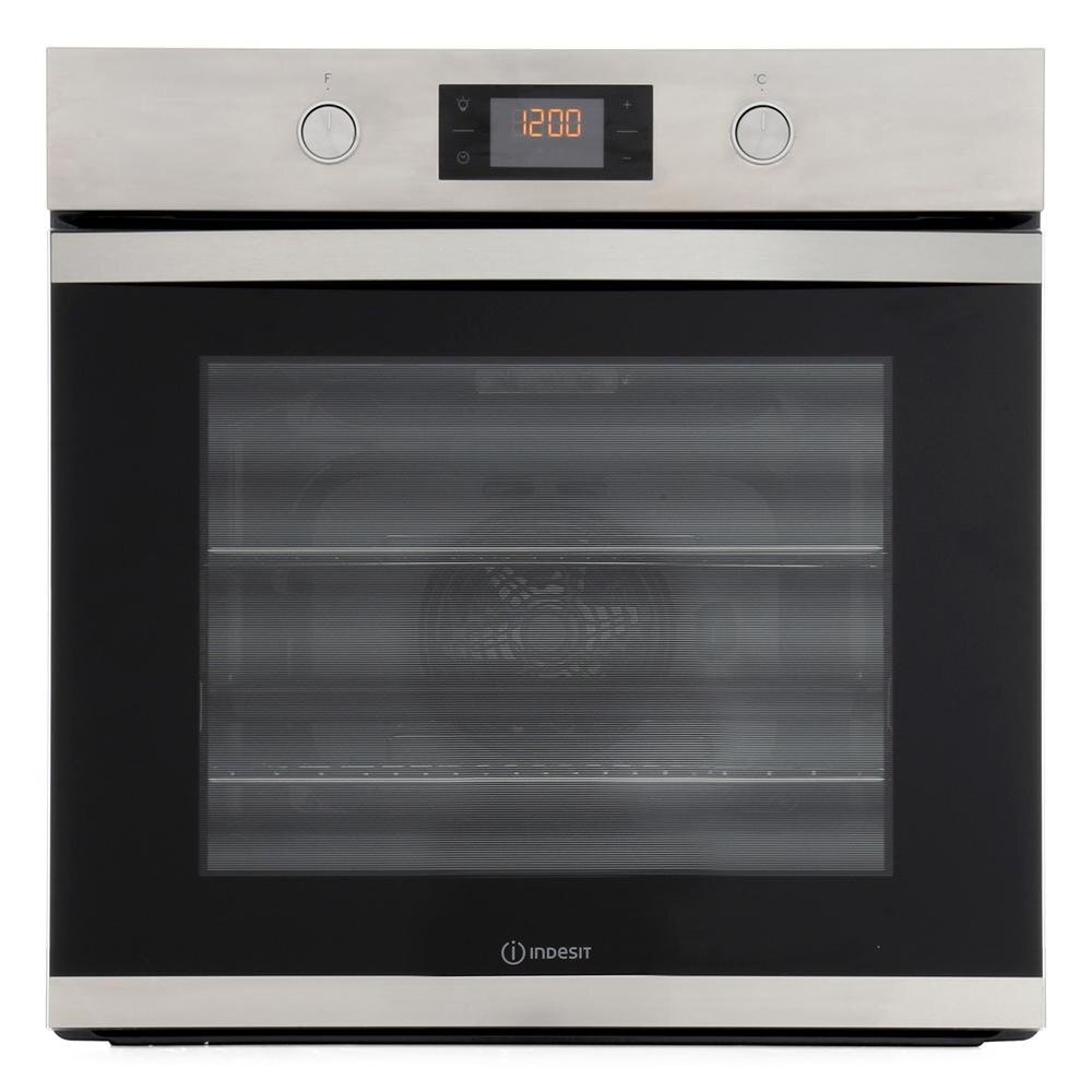 Indesit KFW3841JHIXUK Single Multifunction Oven Empire Electro