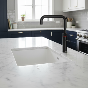 Quooker 3FSBLK PRO3 Fusion Square Tap – Black With 3L Tank