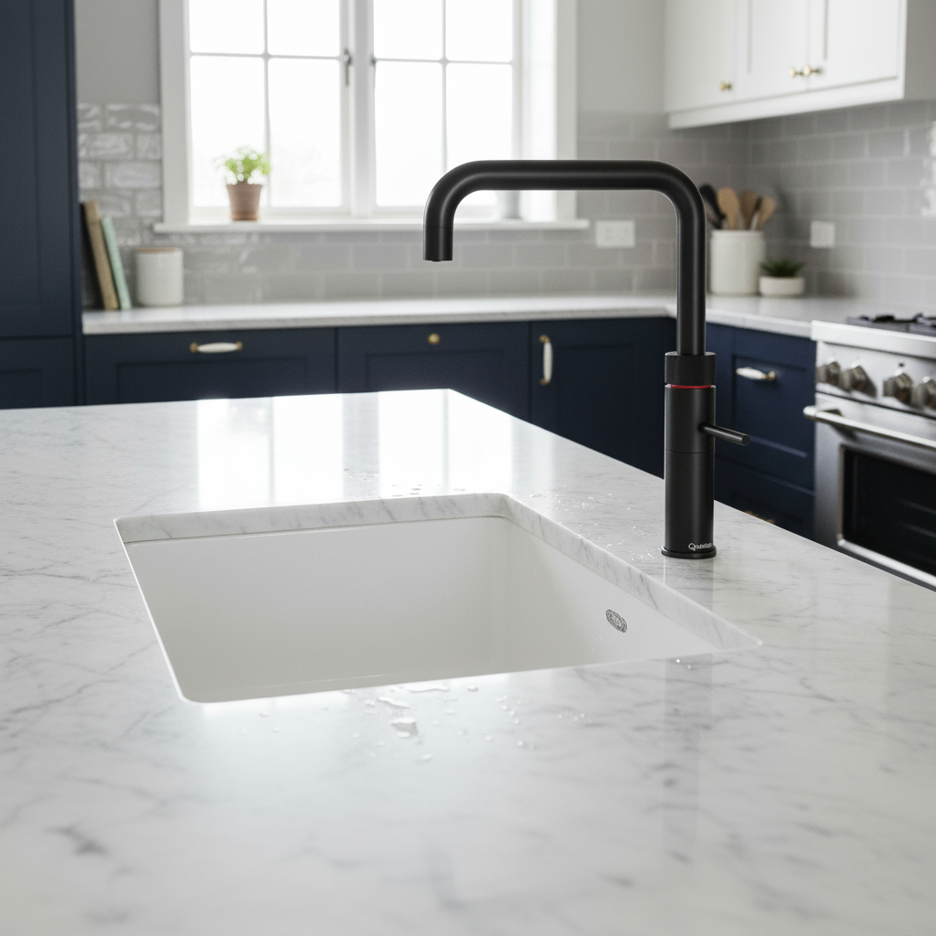 Quooker 3FSBLK PRO3 Fusion Square Tap – Black With 3L Tank Quooker 3FSBLK PRO3 Fusion Square Tap – Black With 3L Tank