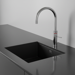 Quooker 2.2FRCHR COMBI 2.2 Fusion Round Tap – Polished Chrome With COMBI Tank