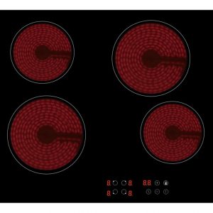 Prima PRCEH115 60cm Ceramic Hob - Black Glass