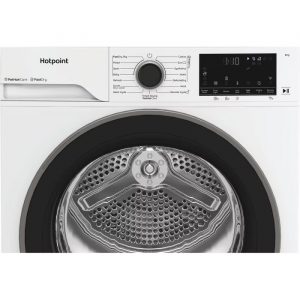 Hotpoint CHD84MWBSUK Freestanding Heat Pump 8kg Tumble Dryer – White 1