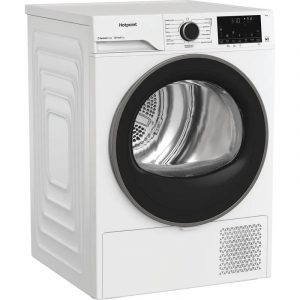 Hotpoint CHD94MWBSUK Freestanding Heat Pump 9kg Tumble Dryer – White 1