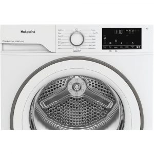 Hotpoint CHD94MWWUK Freestanding Heat Pump 9kg Tumble Dryer – White1