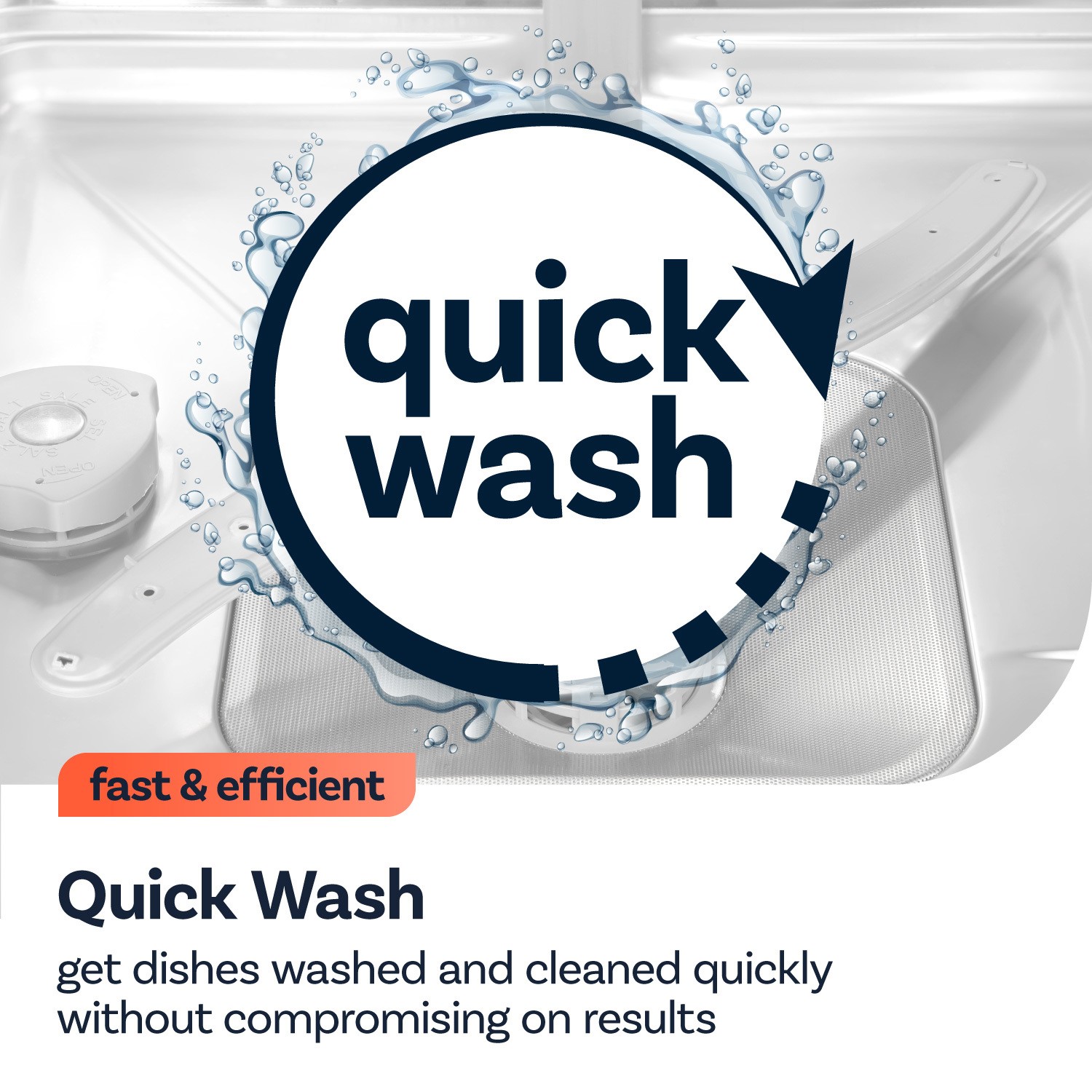 Hotpoint H2FHL626XUK Freestanding 14-Place Dishwasher – Stainless Steel 7