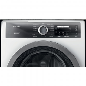 Hotpoint H8 99ADS GPOWER UK Freestanding Washing Machine – 9kg 1400 Spin – Silver 1