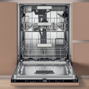 Hotpoint H8IHT59LSUK Fully Integrated Dishwasher – 14 Place Settings 1