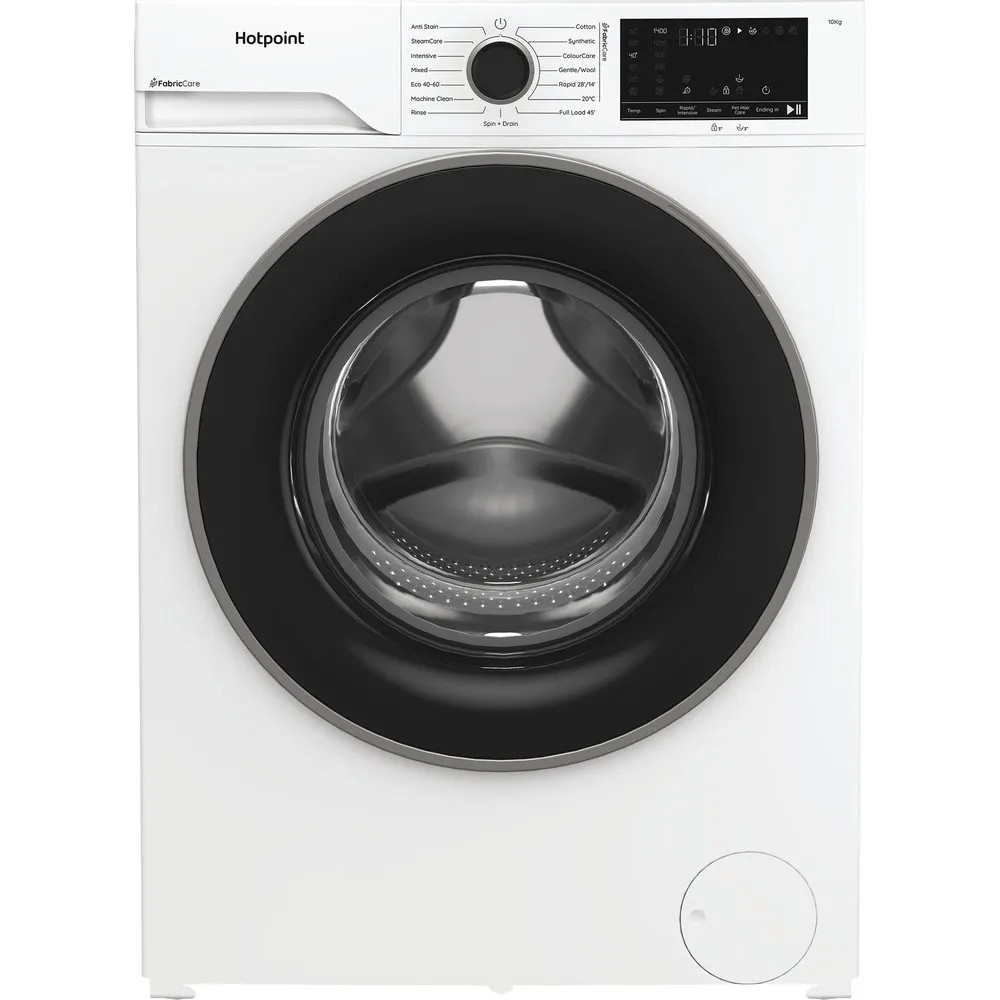 Hotpoint HB103CAREUK 10kg 1400rpm Freestanding Washing Machine – White Hotpoint HB103CAREUK 10kg 1400rpm Freestanding Washing Machine – White