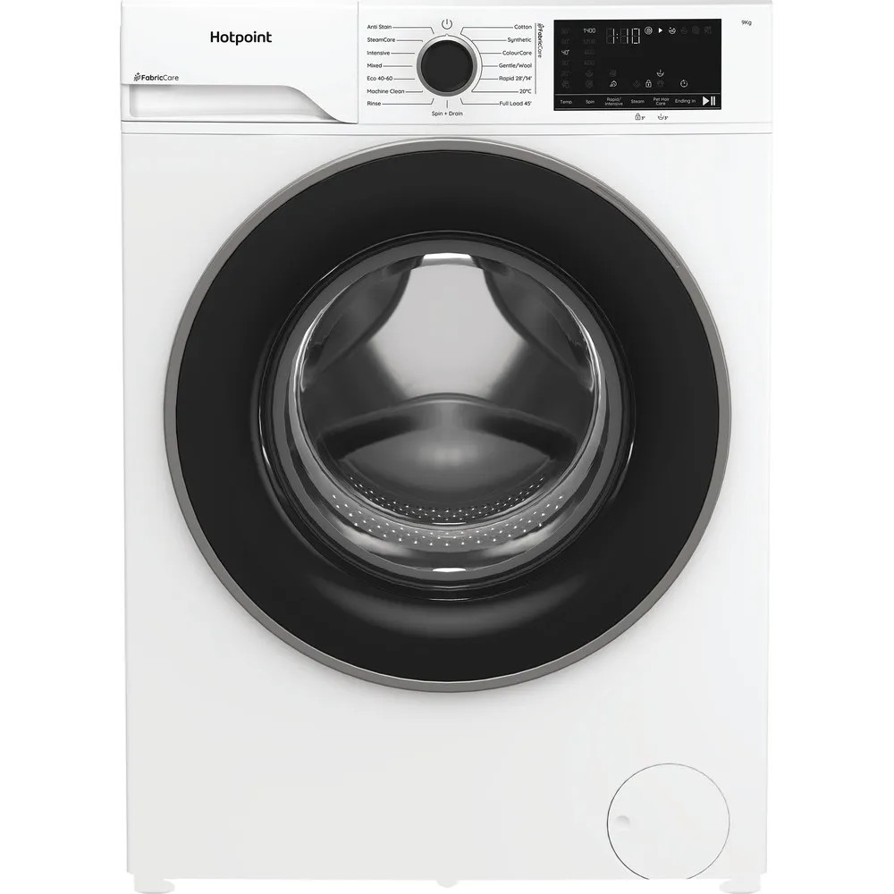 Hotpoint HB93GCAREUK 9kg 1400rpm Freestanding Washing Machine – Graphite Hotpoint HB93GCAREUK 9kg 1400rpm Freestanding Washing Machine – Graphite