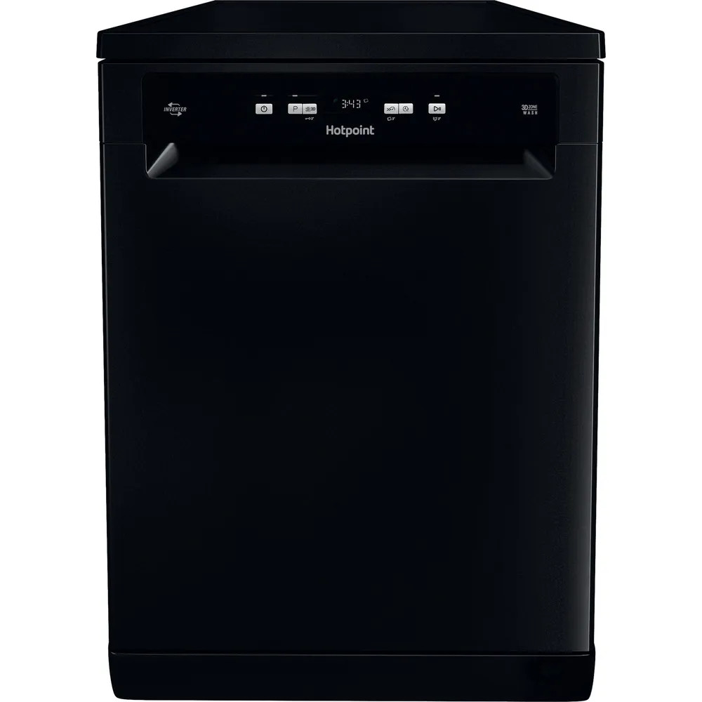 Hotpoint HFC3C26WCBUK Freestanding Dishwasher – Black Hotpoint HFC3C26WCBUK Freestanding Dishwasher – Black