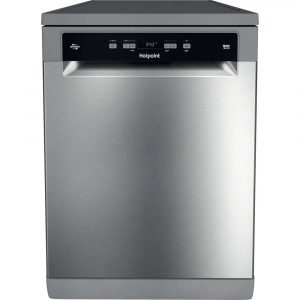 Hotpoint HFC3C26WCXUKN Freestanding Dishwasher – Stainless Steel