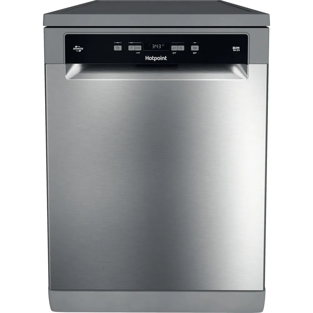 Hotpoint HFC3C26WCXUKN Freestanding Dishwasher – Stainless Steel Hotpoint HFC3C26WCXUKN Freestanding Dishwasher – Stainless Steel