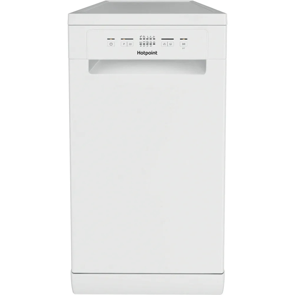 Hotpoint HP2FE10CS90WUK Slimline Freestanding Dishwasher – White Hotpoint HP2FE10CS90WUK Slimline Freestanding Dishwasher – White