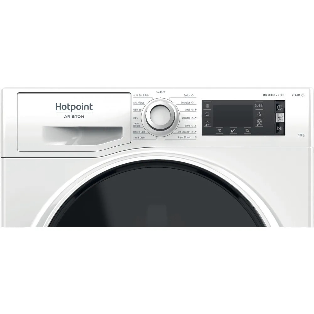 Hotpoint NLCD1048WDAUK 10kg 1400rpm Freestanding Washing Machine – White image 3