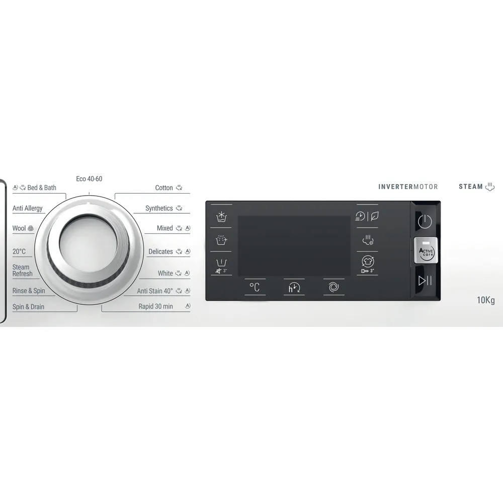 Hotpoint NLCD1048WDAUK 10kg 1400rpm Freestanding Washing Machine – White image 4