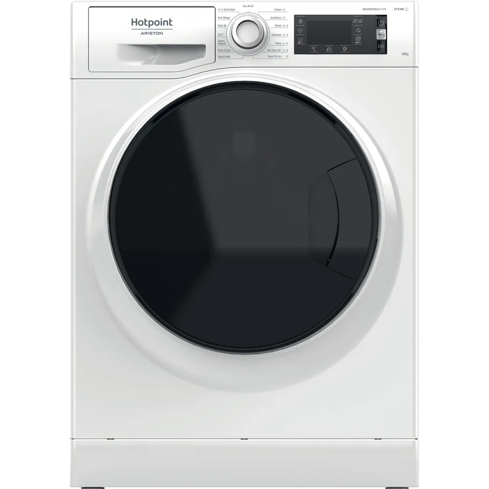 Hotpoint NLCD1048WDAUK 10kg 1400rpm Freestanding Washing Machine – White Hotpoint NLCD1048WDAUK 10kg 1400rpm Freestanding Washing Machine – White