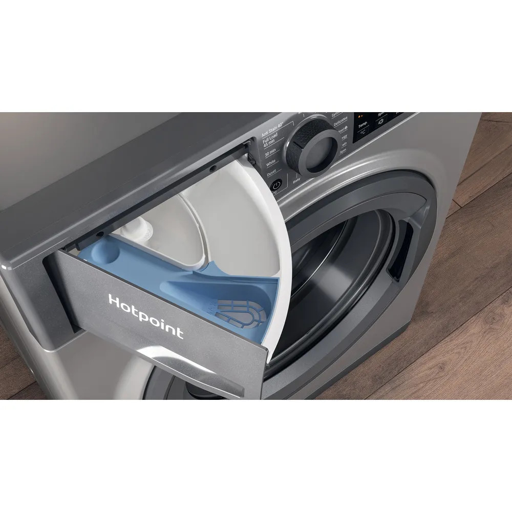Hotpoint NSWF946GGUK 9kg 1400rpm Freestanding Washing Machine – Graphite image 8