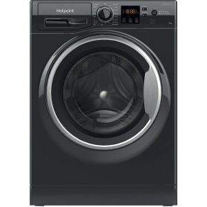 Hotpoint NSWM1046BSUK 10kg 1400rpm Freestanding Washing Machine – Black