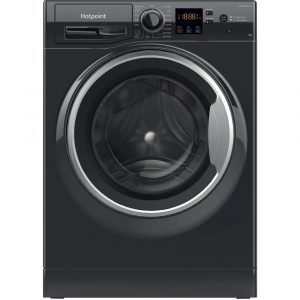 Hotpoint NSWM965CBSUKN 9kg 1600rpm Freestanding Washing Machine – Black