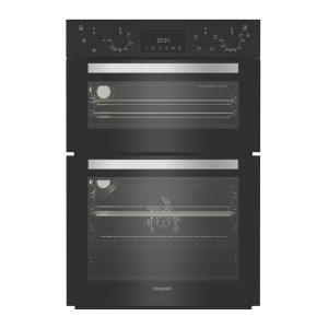Hotpoint DIH10DB Built‑In Electric Double Oven – Black