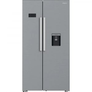 Hotpoint HPG26583WXP4UK American Fridge Freezer with Water Dispenser – Brushed Steel