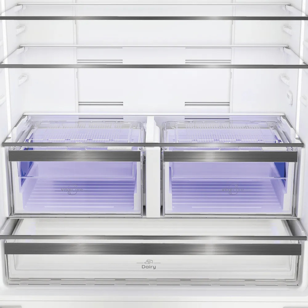 Hotpoint HPGF6544X4UK American Fridge Freezer - Brushed Steel image 12