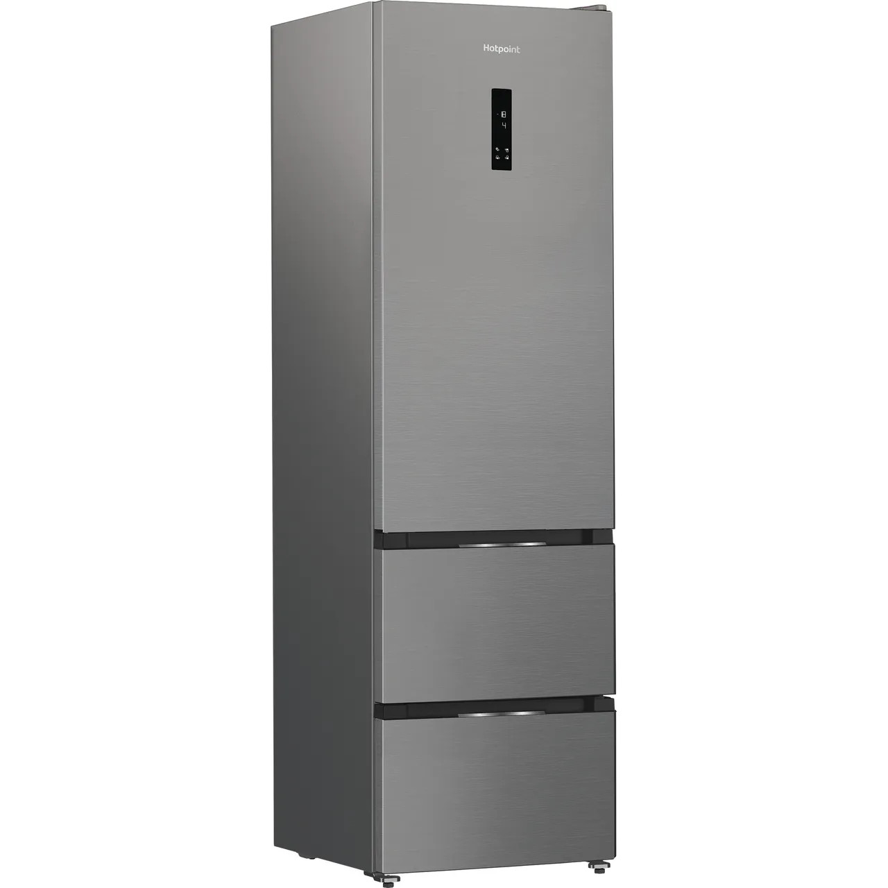 Hotpoint HPKF5351XP4UK 3 Door Dual No-Frost Fridge Freezer - Brushed Steel image 2