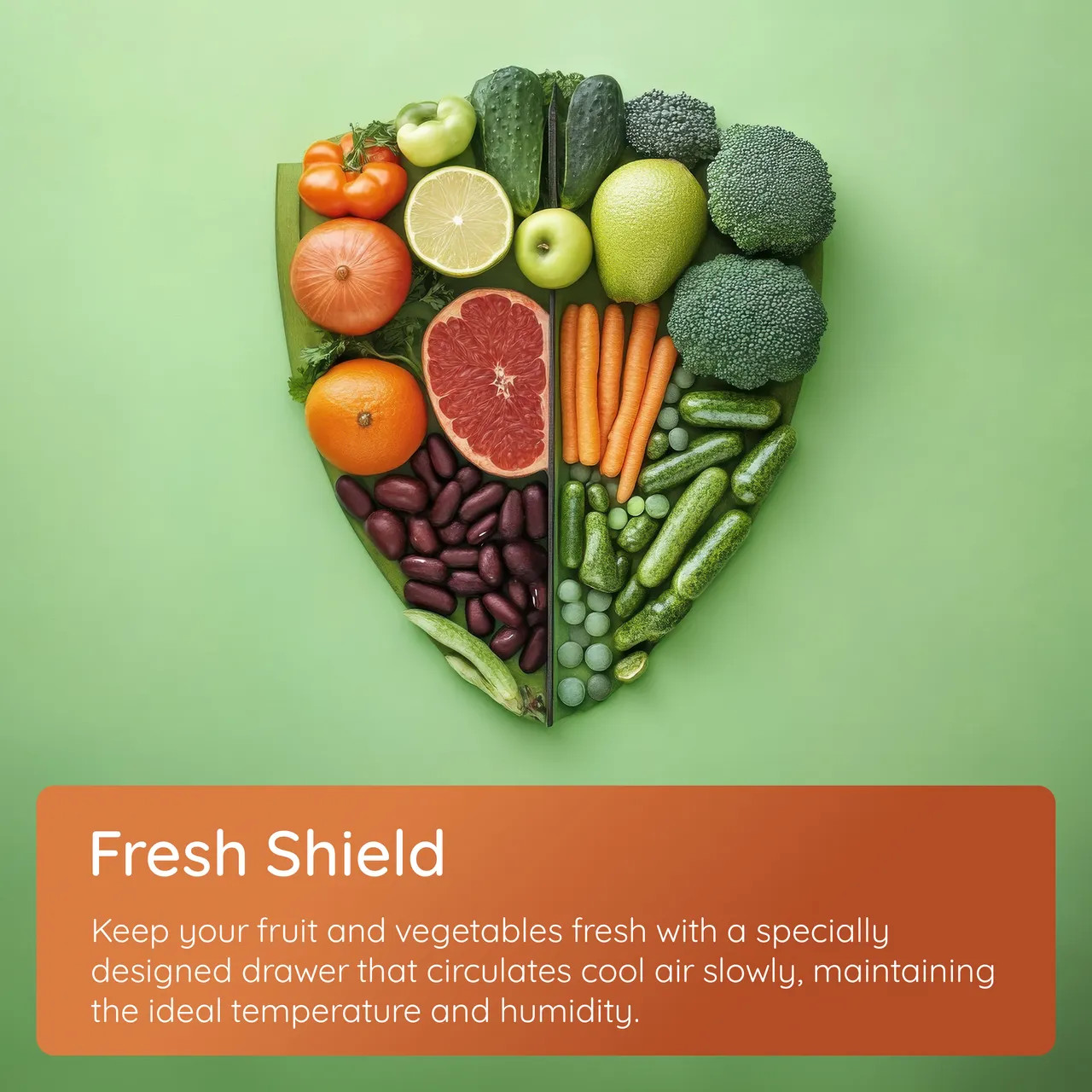 Hotpoint HPKF5351XP4UK 3 Door Dual No-Frost Fridge Freezer - Brushed Steel image 6