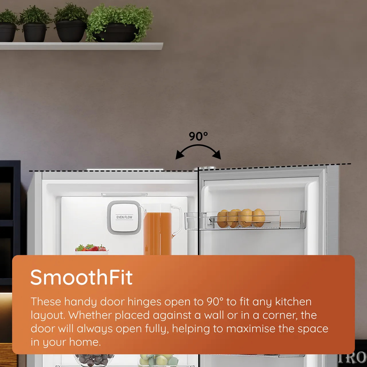 Hotpoint HPKF6353XP4UK 50 50 Dual No-Frost Fridge Freezer – Brushed Steel image 13