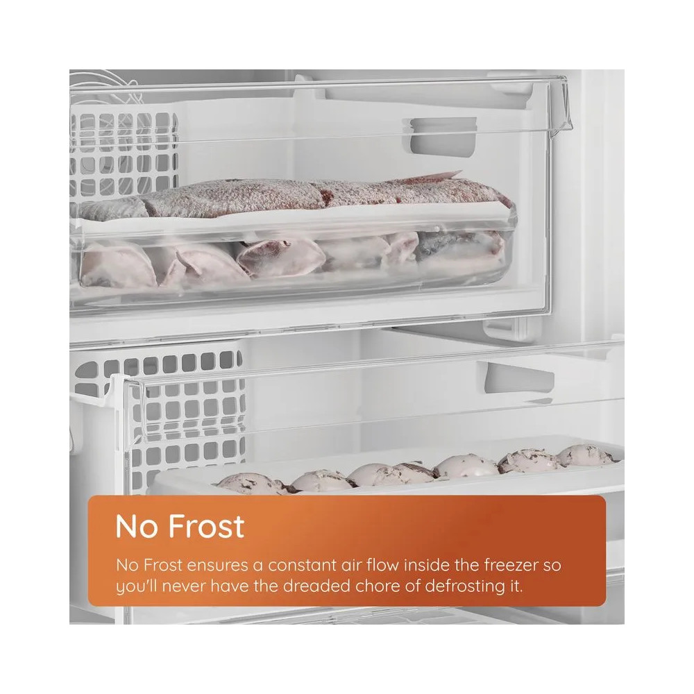Hotpoint HPKH1261WS5UK 50-50 No-Frost Fridge Freezer – Silver 4