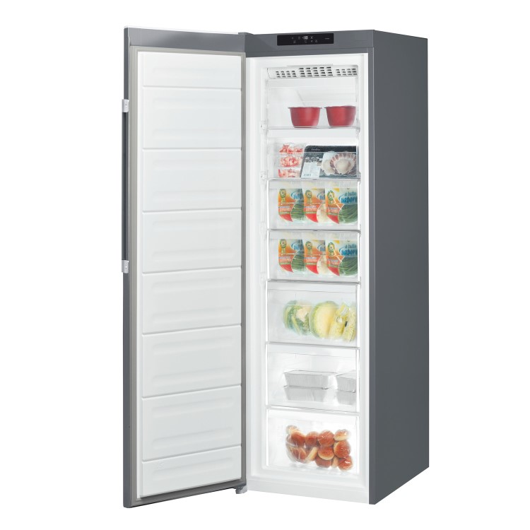 Hotpoint UH8F2CGUK 263L Freestanding Frost Free Upright Freezer – Graphite 1