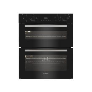 Indesit DUI10DB Built-Under Double Oven – Black