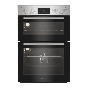 Indesit DUI10DIX Built-Under Electric Double Oven – Stainless Steel