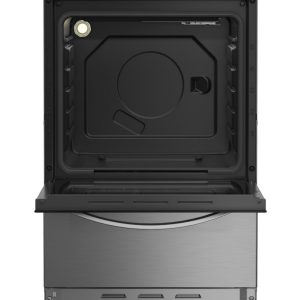 Indesit I5G3PMX 50 cm Dual Fuel Single Cooker – Stainless Steel 1