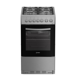 Indesit I5G3PMX 50 cm Dual Fuel Single Cooker – Stainless Steel