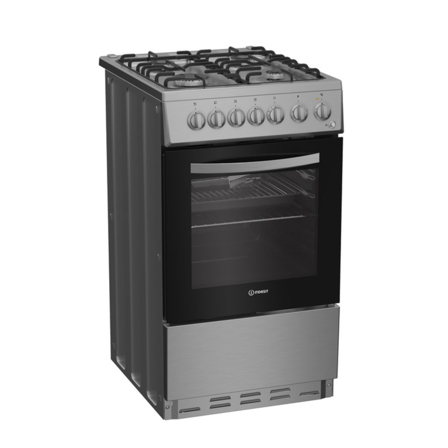 Indesit I5G3PMX 50 cm Dual Fuel Single Cooker – Stainless Steel 5