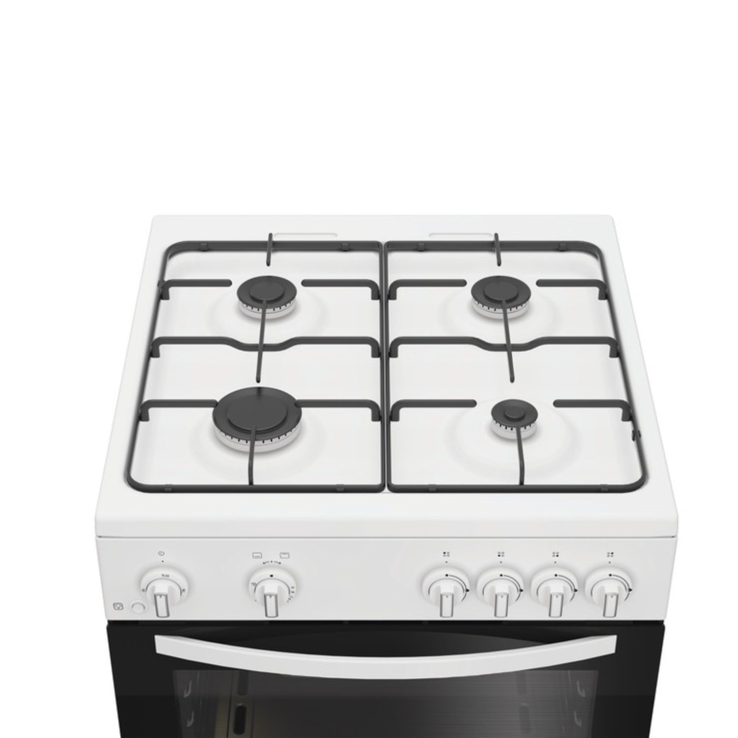 Indesit I6GGMMWUK 60cm Gas Single Cooker – White 2