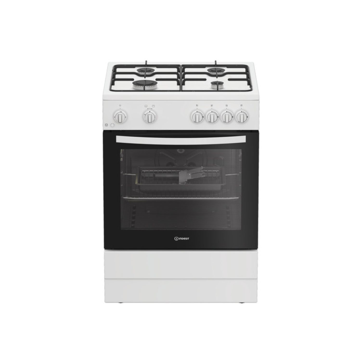 Indesit I6GGMMWUK 60cm Gas Single Cooker – White Indesit I6GGMMWUK 60cm Gas Single Cooker – White