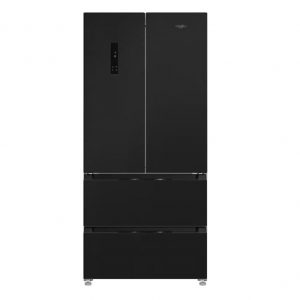 Whirlpool WHG26513XK4UK 510L Dual No Frost American Fridge Freezer – Black