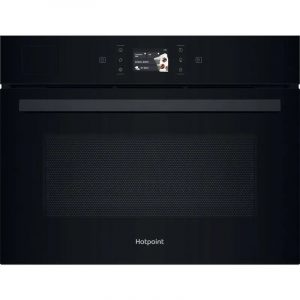 Hotpoint HCT9A9PHTSBUK Built‑in Compact Microwave & Steam Oven – Black