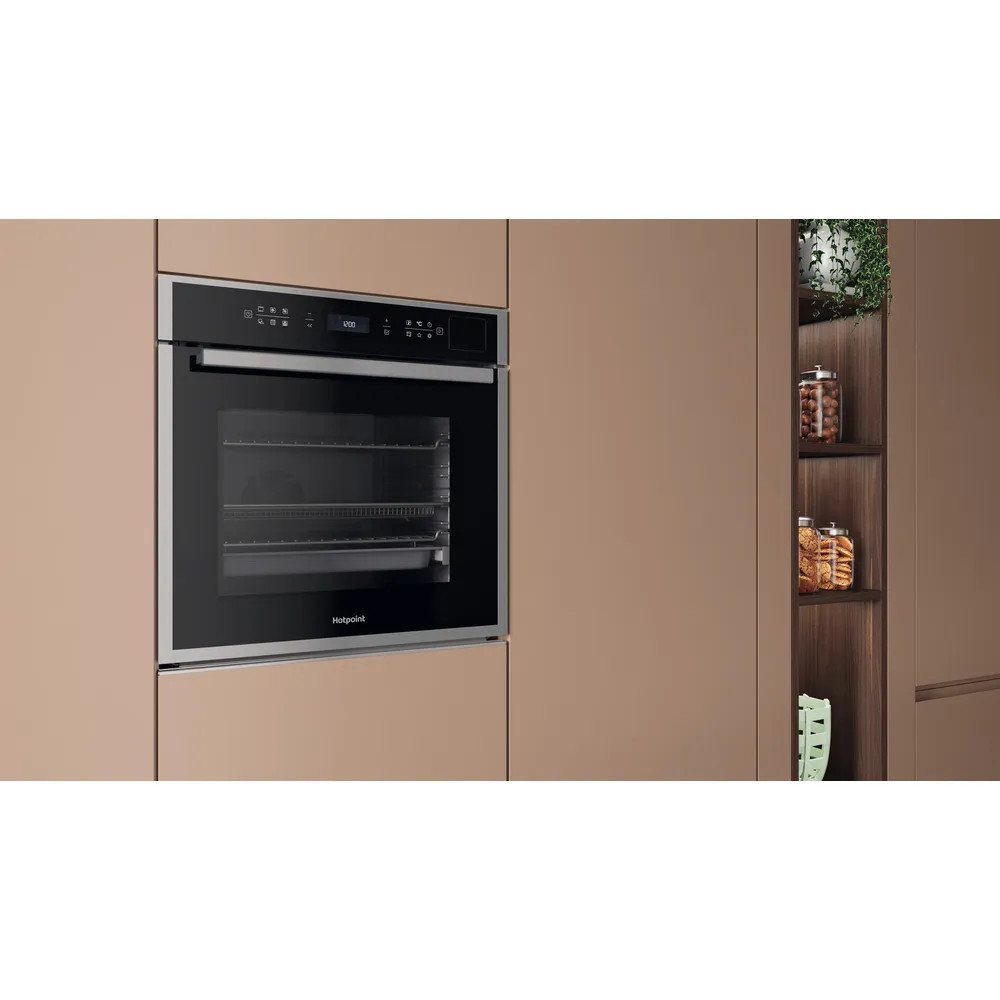 Hotpoint HOI6A8PT1SXUK Class 6 Single Fan Oven - Dual Clean (Pyro & Hydro) - Stainless Steel image 5