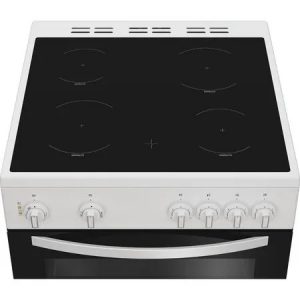 Indesit IDE6VMW 60cm Freestanding Electric Double Cooker – White image 5