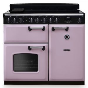 Rangemaster CLDL100EIPHTH/CM1 Classic Deluxe 100cm Induction Range Cooker – Heather with Chrome Trim