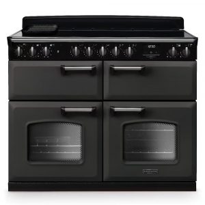 Rangemaster Classic Deluxe CLDLB110EIPSLT-CM1 110cm Induction Range Cooker – Slate with Chrome
