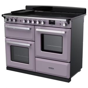 Rangemaster ESDLO110EIPHTH-CM1 Estel Deluxe OC 110cm Induction Range Cooker – Heather with Chrome Trim 1