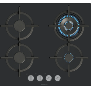 Siemens EP6A6HI10 iQ500 Gas hob 60 cm Tempered glass - Black