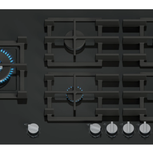 Siemens EP9A6MI40 iQ500 Gas hob 90 cm Tempered glass - Black