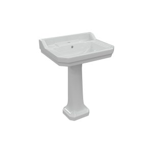 Ideal Suites SJBR1819 Elmet 600x500mm 1TH Basin & Full Pedestal
